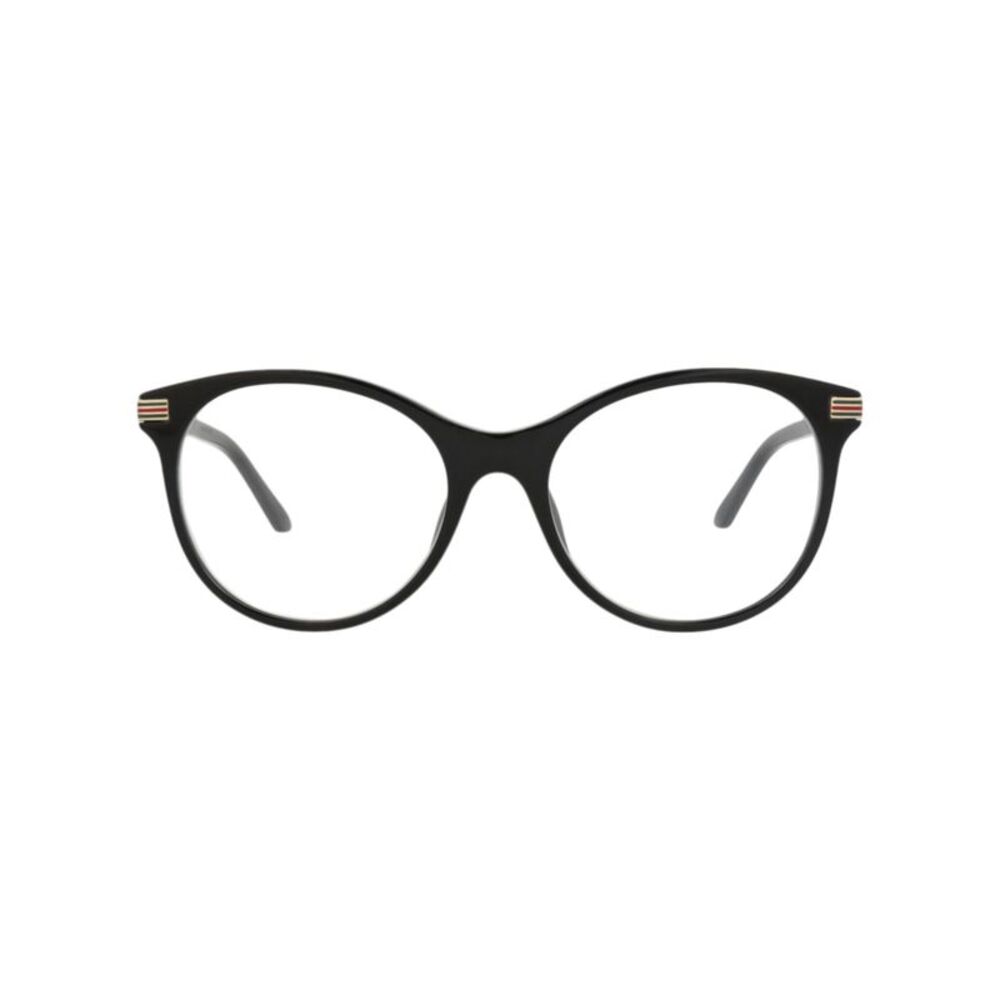 Gucci Round-Frame Recycled Acetate Optical Frames Black Womens